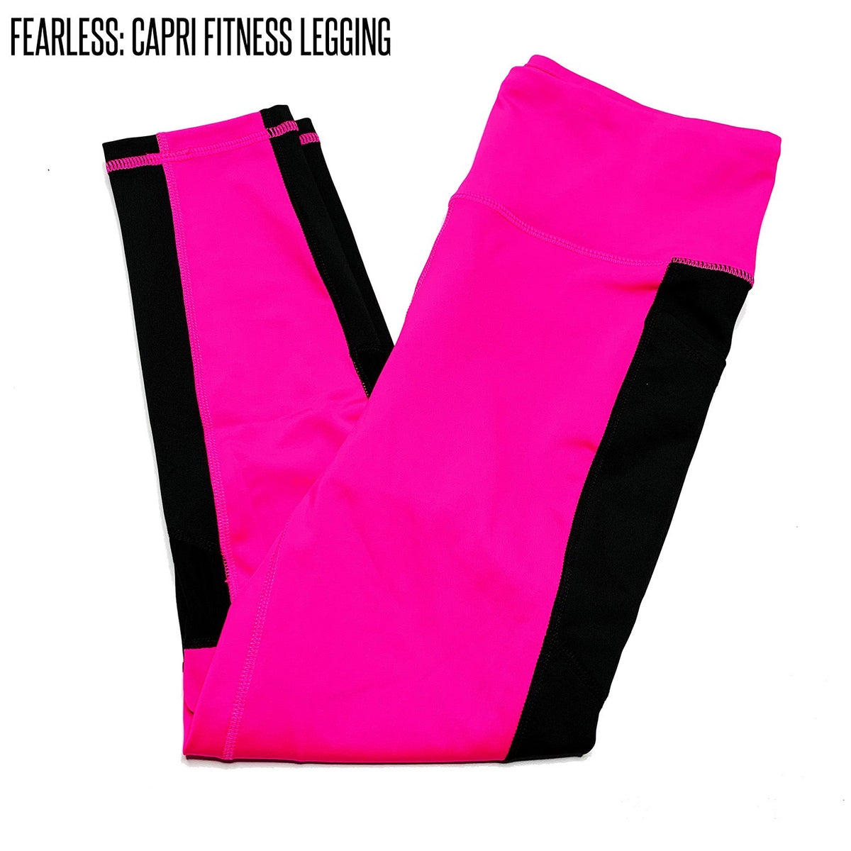 Fearless Athleisure Capri Legging 3XL Pink