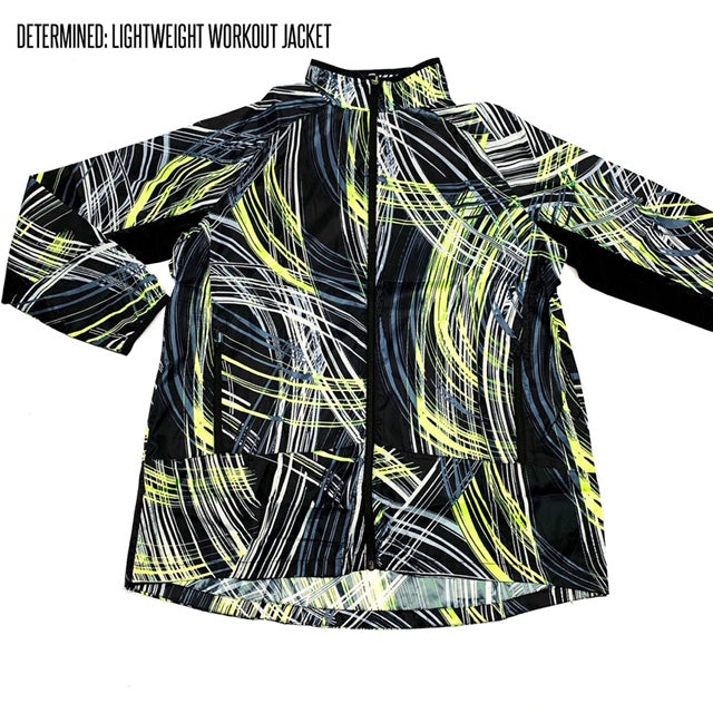 Determined Lightweight Fitness Jacket 2XL Lime