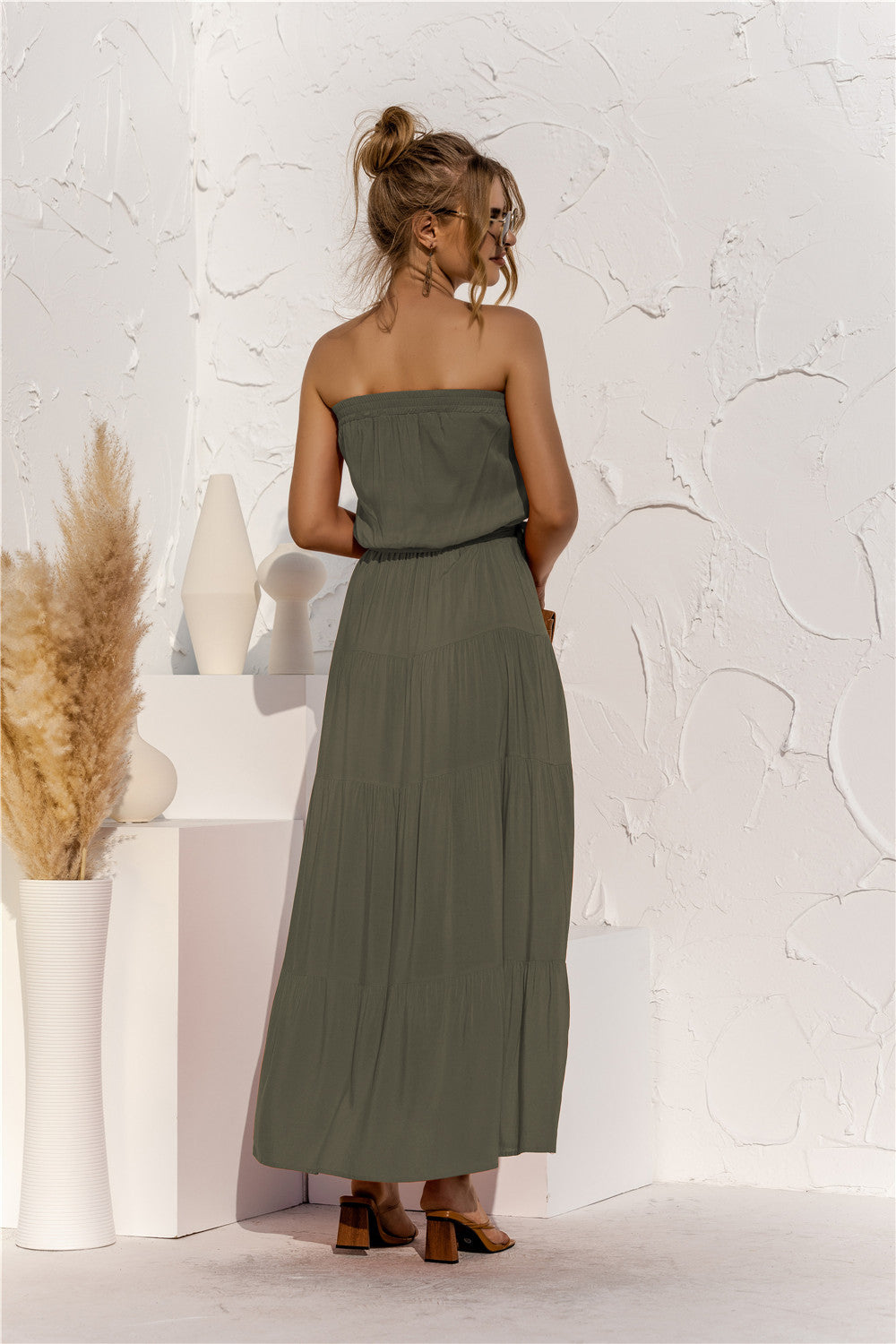 Sophie Strapless Maxi Dress | 6 colors |