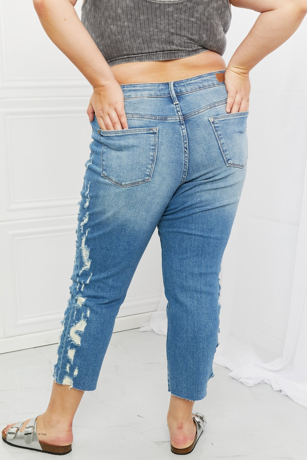 Judy Blue Laila Straight Leg Jeans