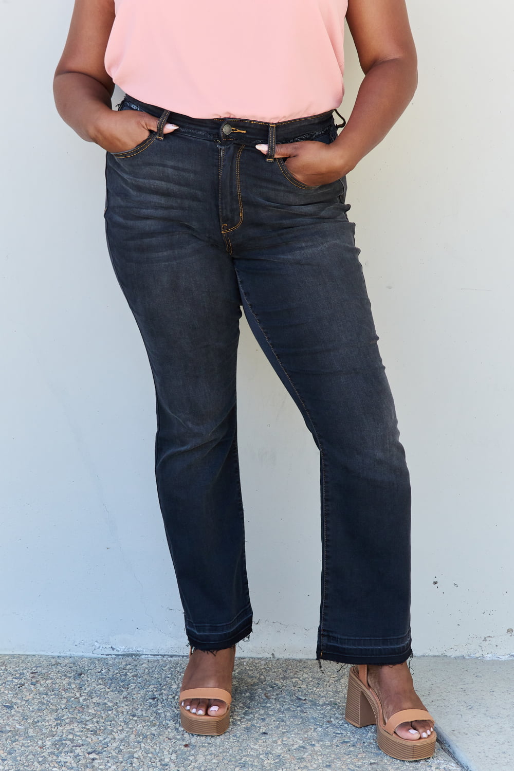 Judy Blue Amber High Waist Slim Bootcut Jeans