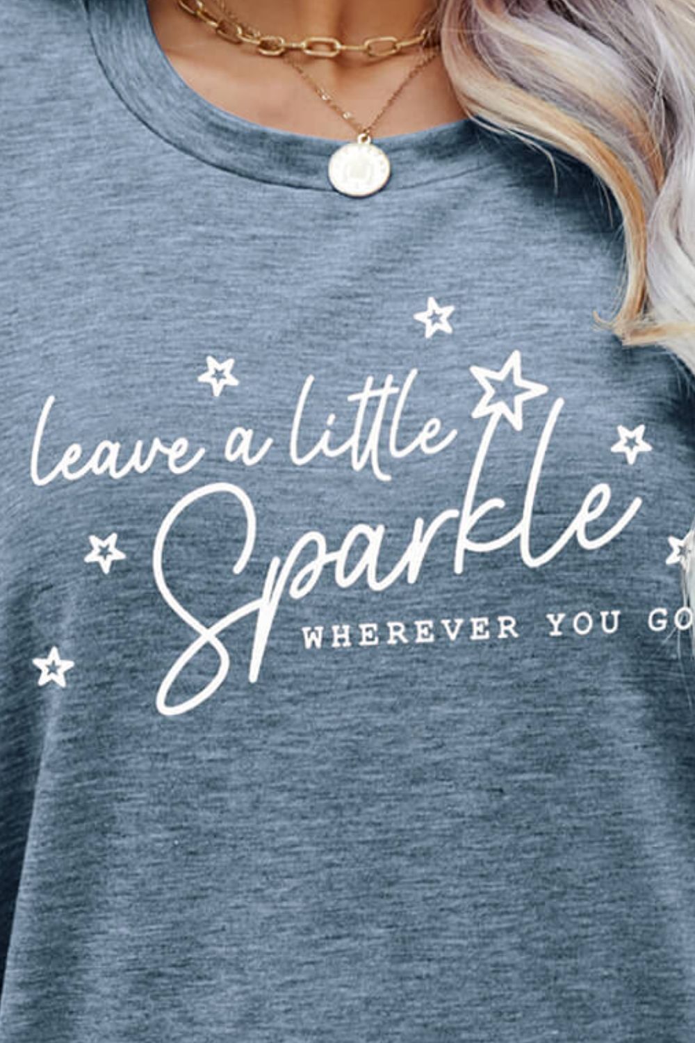 Leave a Little Sparkle Graphic Tee | 6 colors |