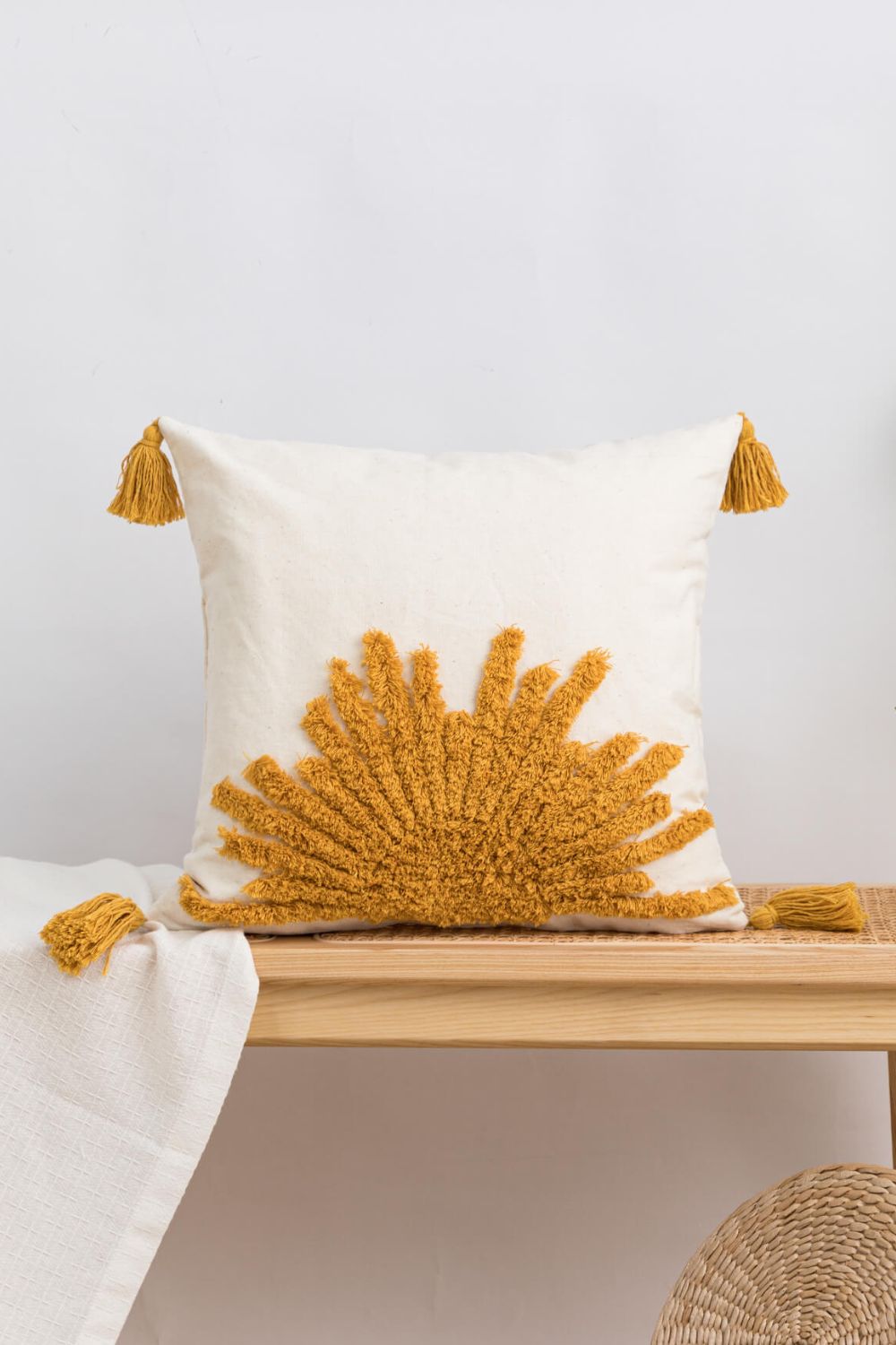 Here Comes the Sun Throw Pillow Case | 2 Styles |