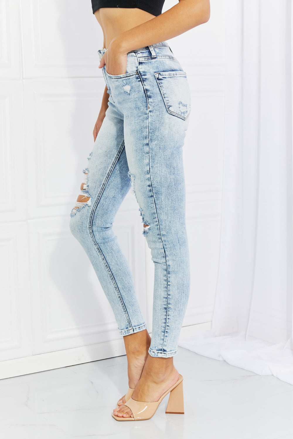 Hit The Road Distressed Jeans
