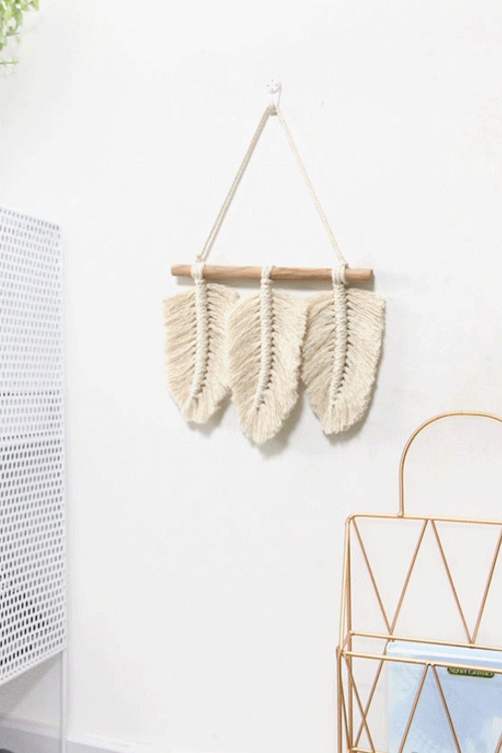 Feather Wall Hanging Set
