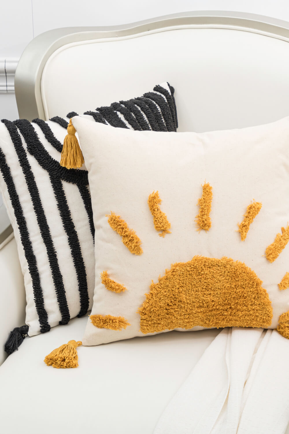 Here Comes the Sun Throw Pillow Case | 2 Styles |
