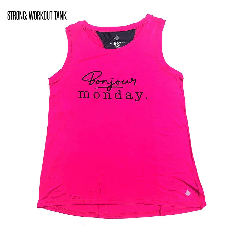 Strong Relaxed Fitness Tank XS Bonjour Monday