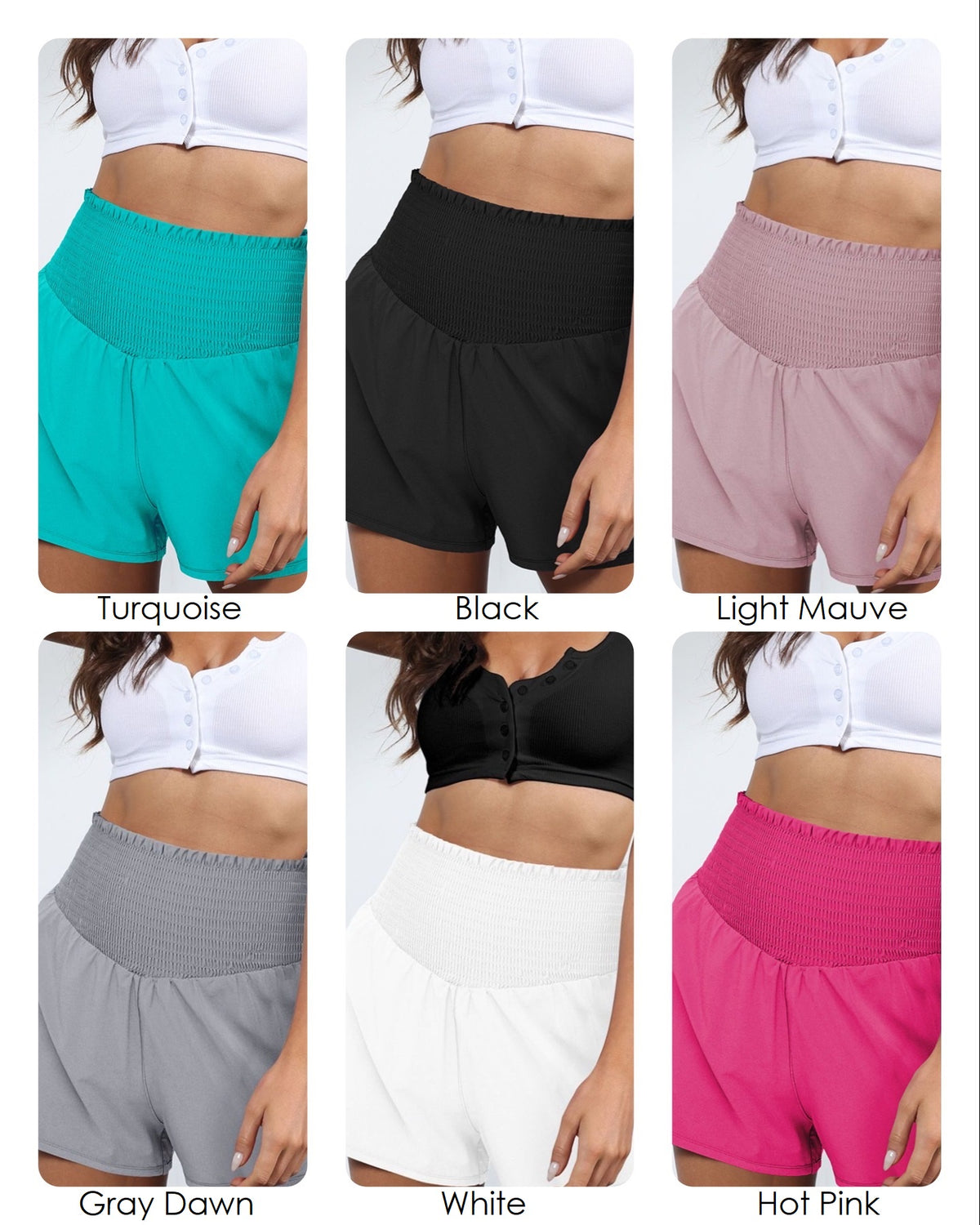 Avery Active Shorts | 6 colors |