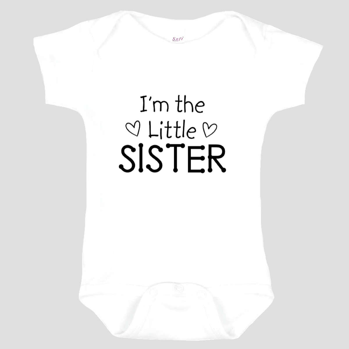 Baby Onesie: I'm the Little Sister