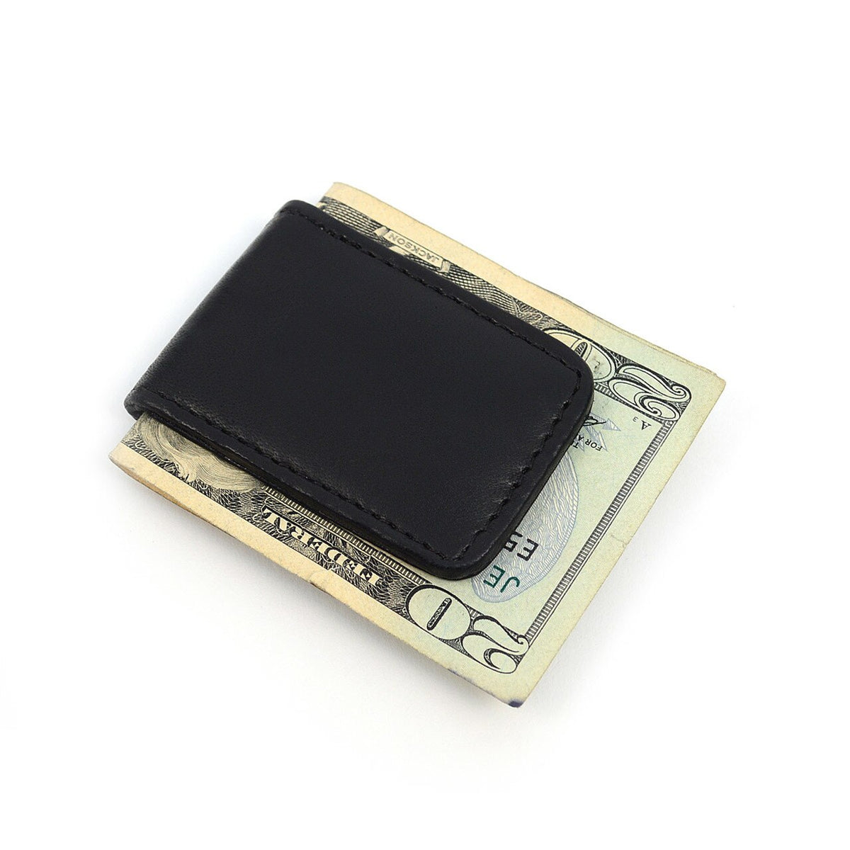 Genuine Leather Magnetic Money Clip