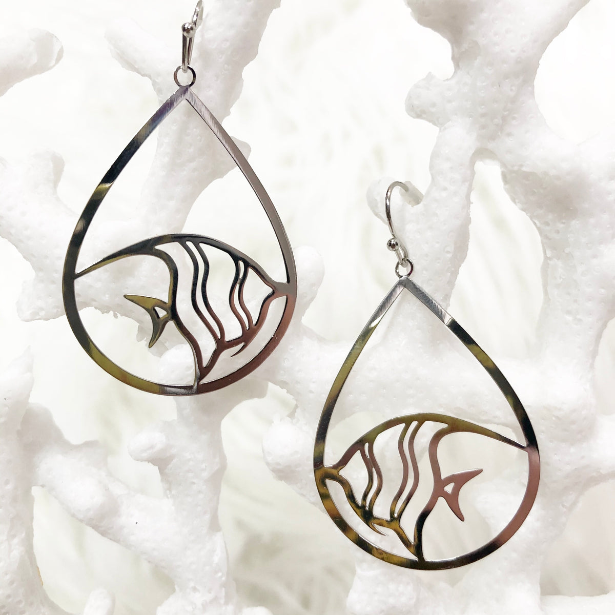 Angel Fish Earrings | 2 colors |