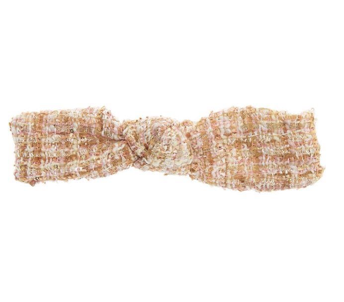 Tweed Knotted Headband Wrap