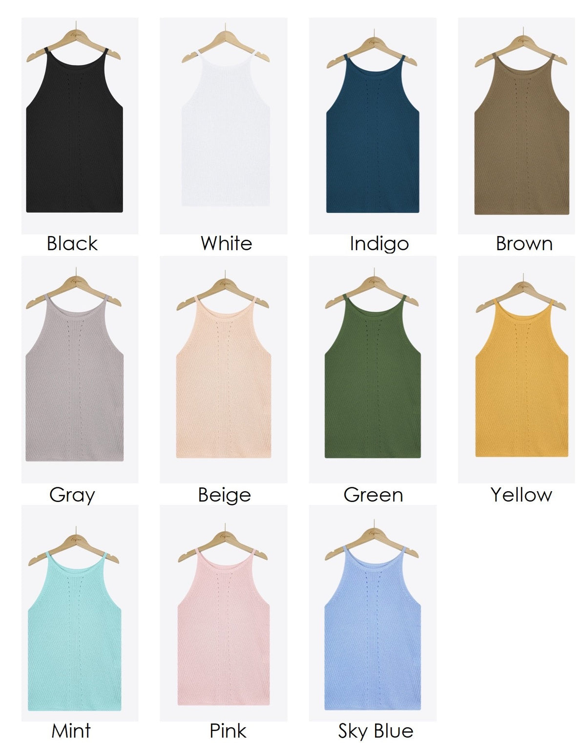 Naomi Knit Tank | 11 colors |