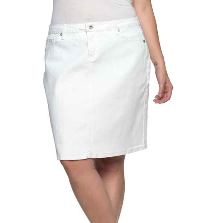 Whisper White Skirt