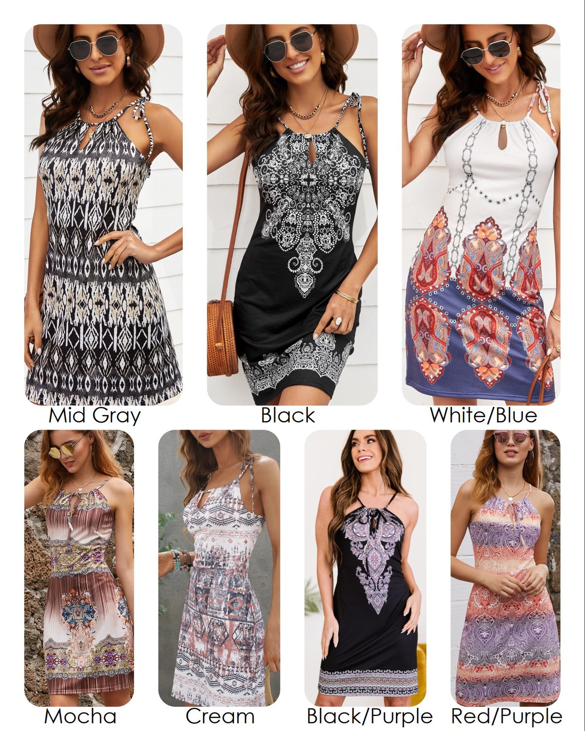 Summer Escape Dress | 7 designs |