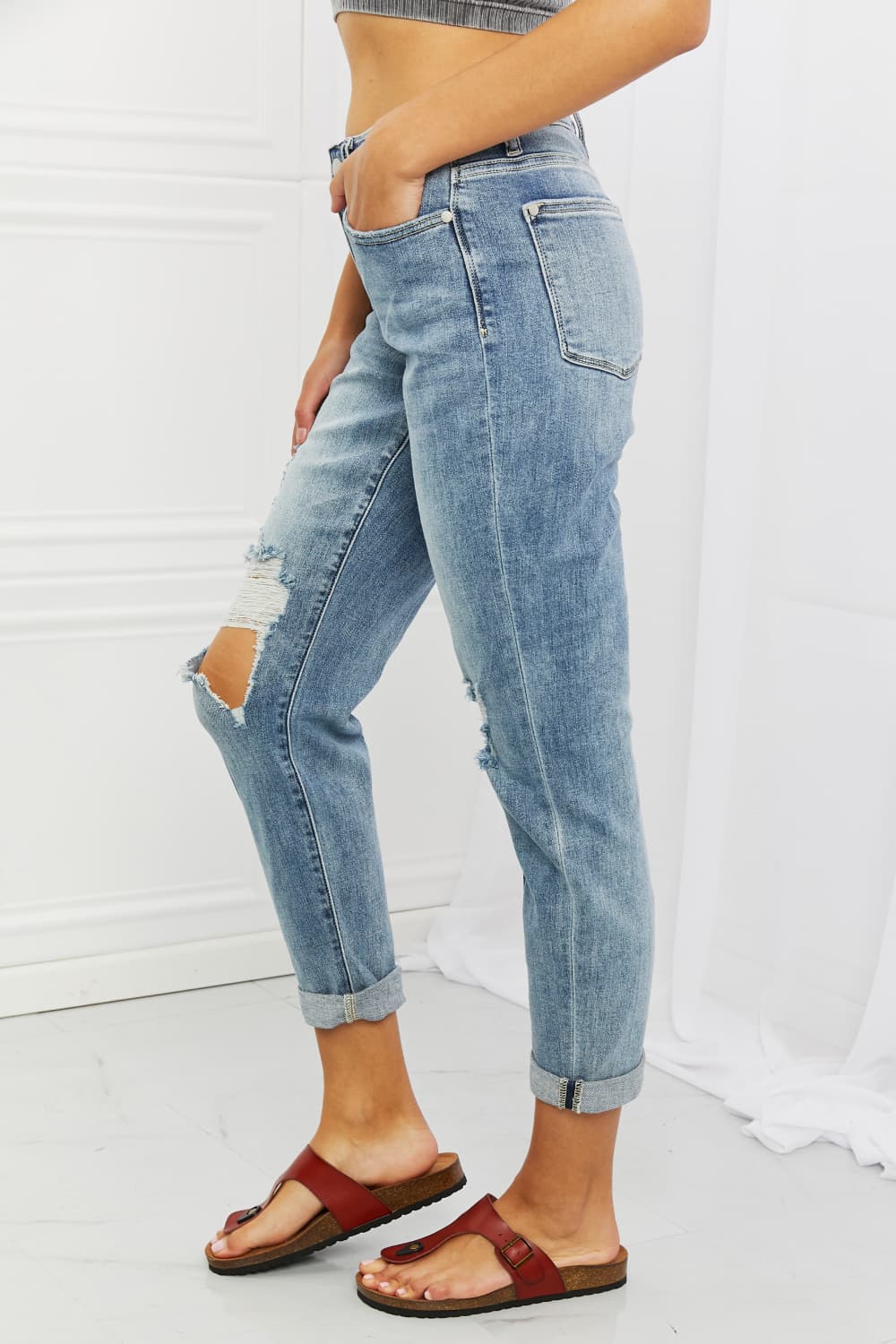 Judy Blue Malia Boyfriend Jeans