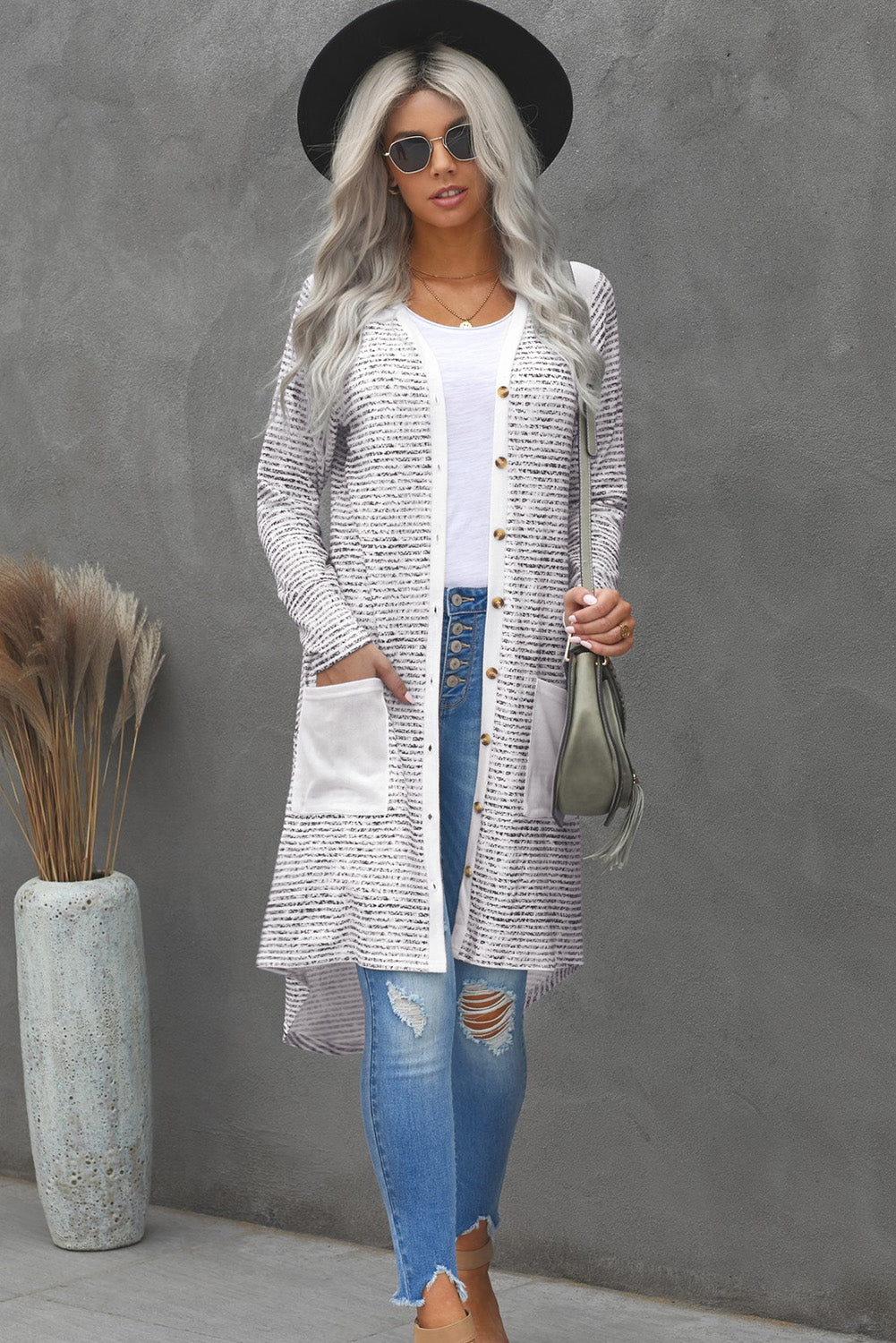 Front of the Line Cardigan with Pockets