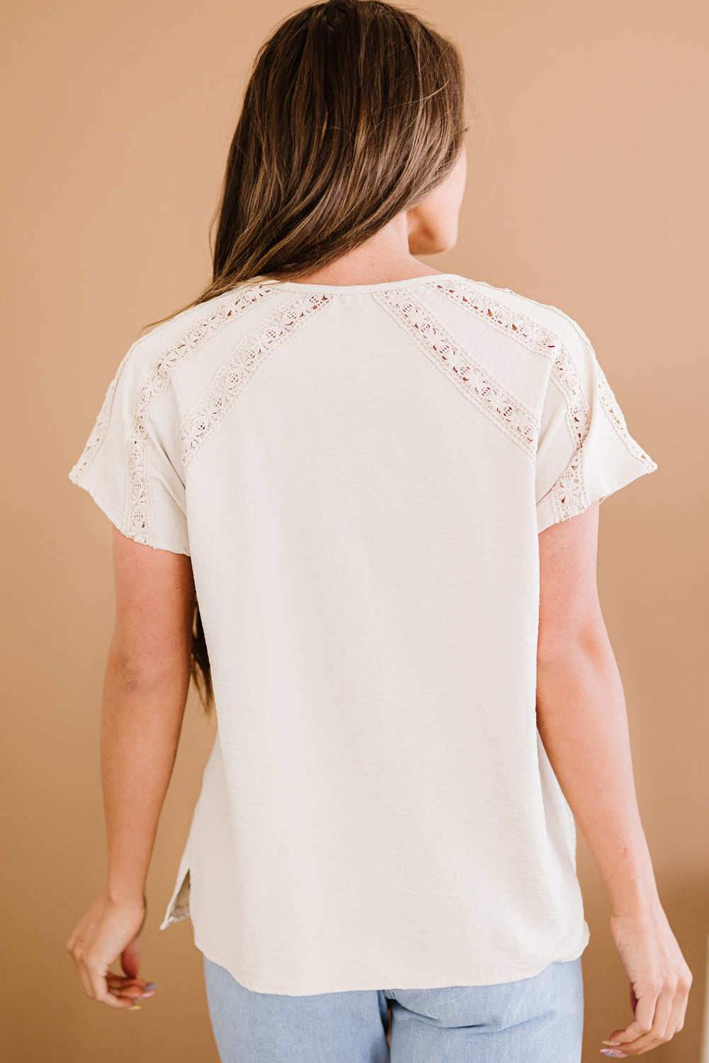 Cape May Crochet Lace Blouse