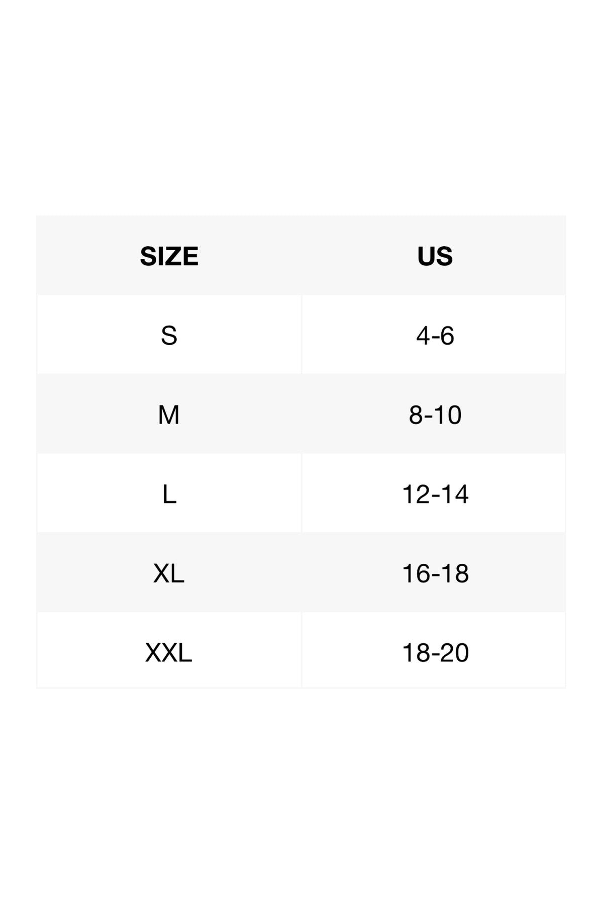 SIZING GUIDE  WOMENS • – derbecca