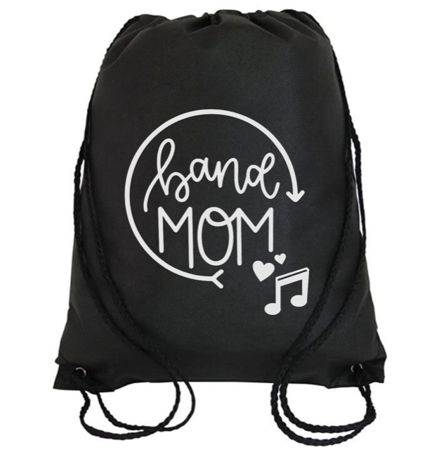 Cinch Bag: Band Mom