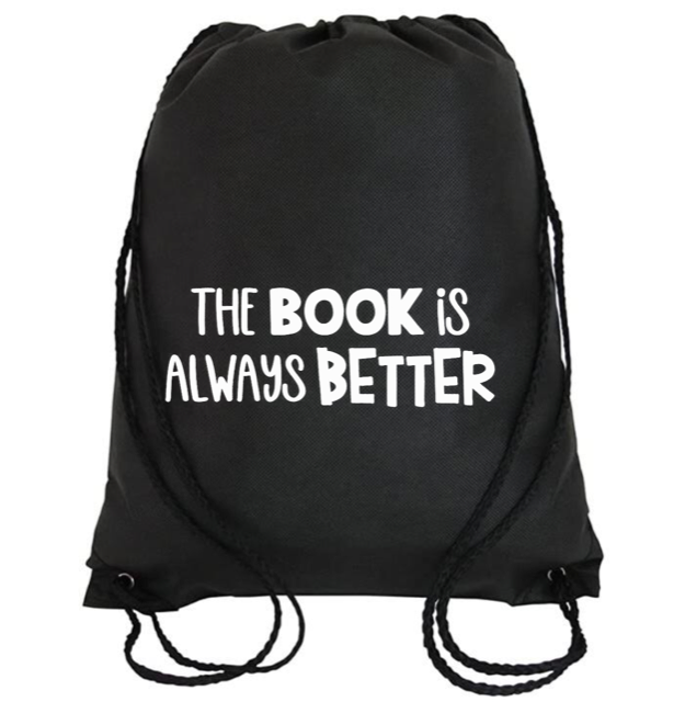 Cinch Bag: The Book is Always Better