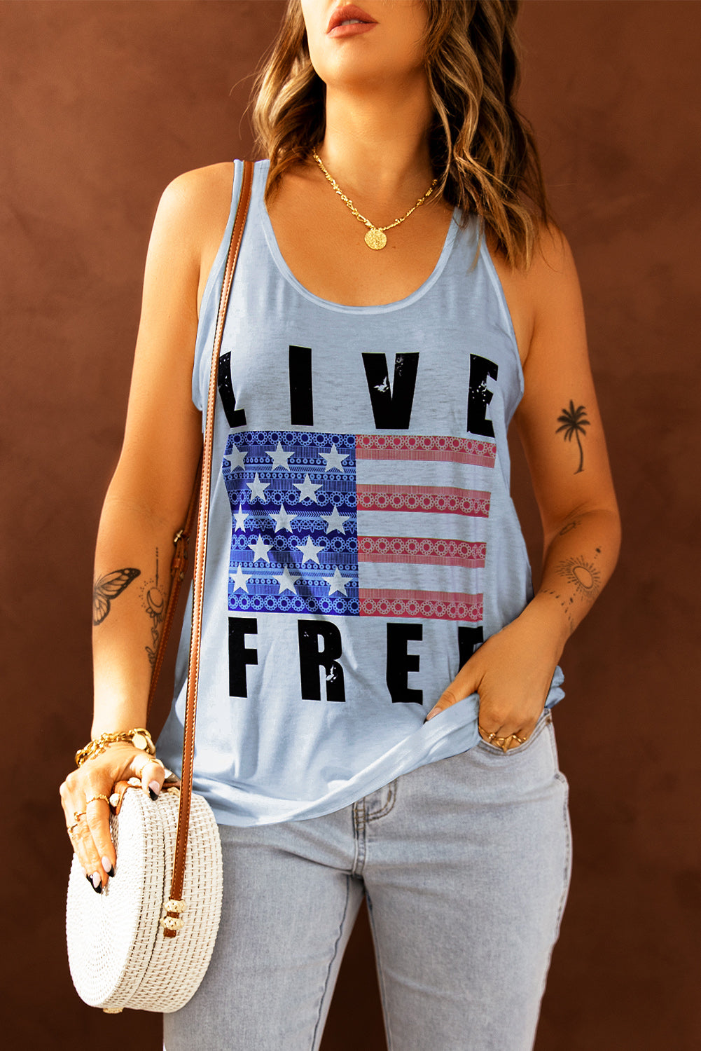 Live Free Tank | 2 colors |