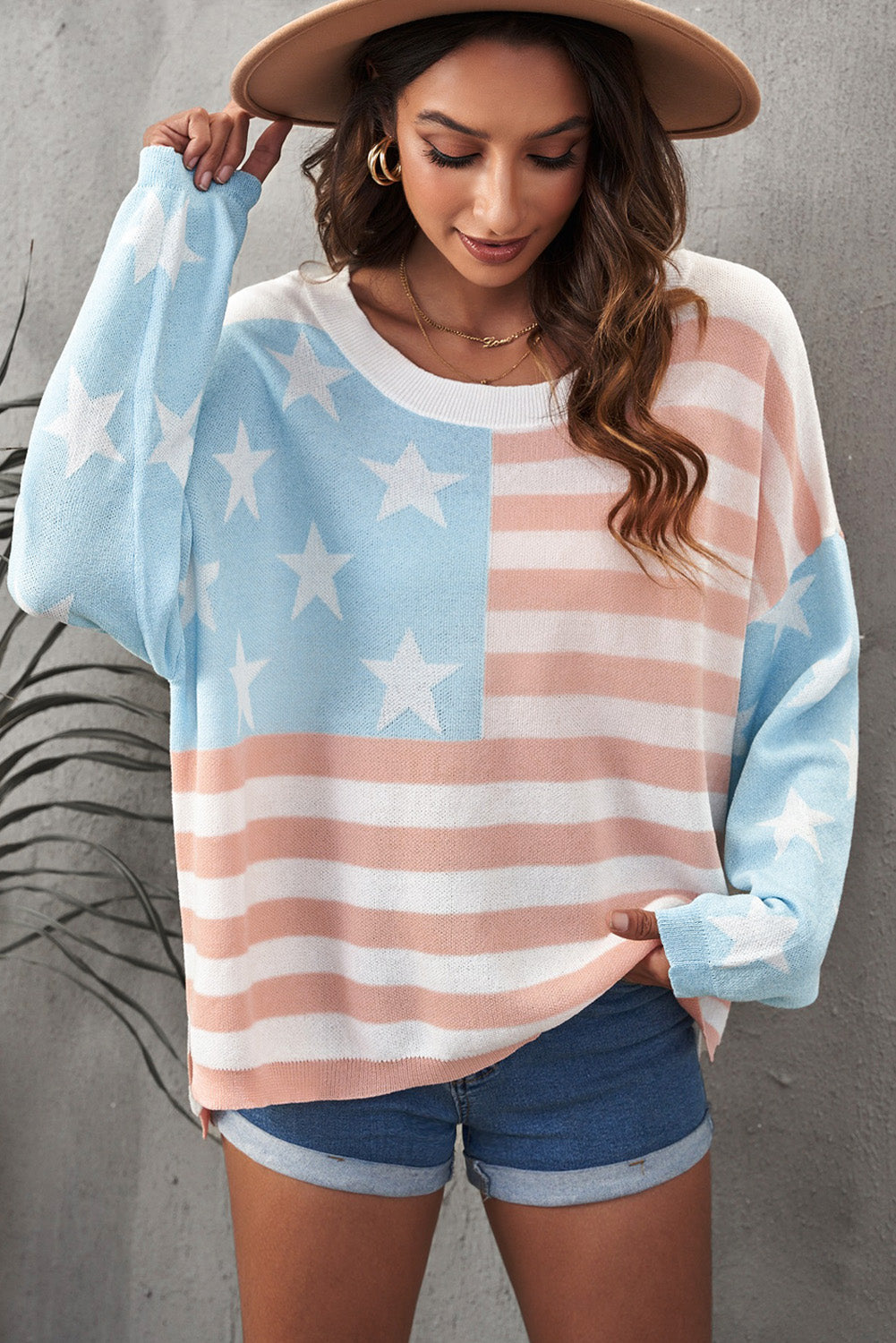 Stand for the Flag Knit Pullover