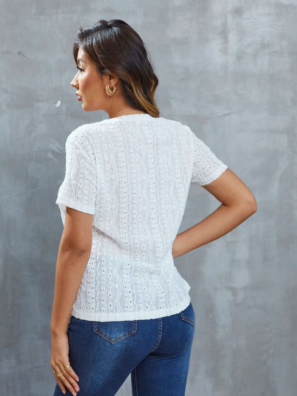 With Tender Loving Grace Top in White
