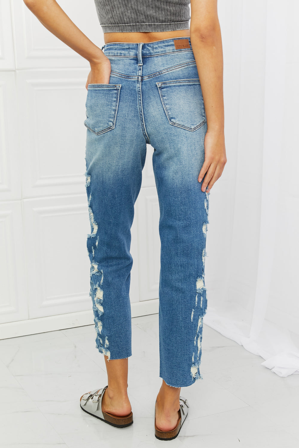 Judy Blue Laila Straight Leg Jeans