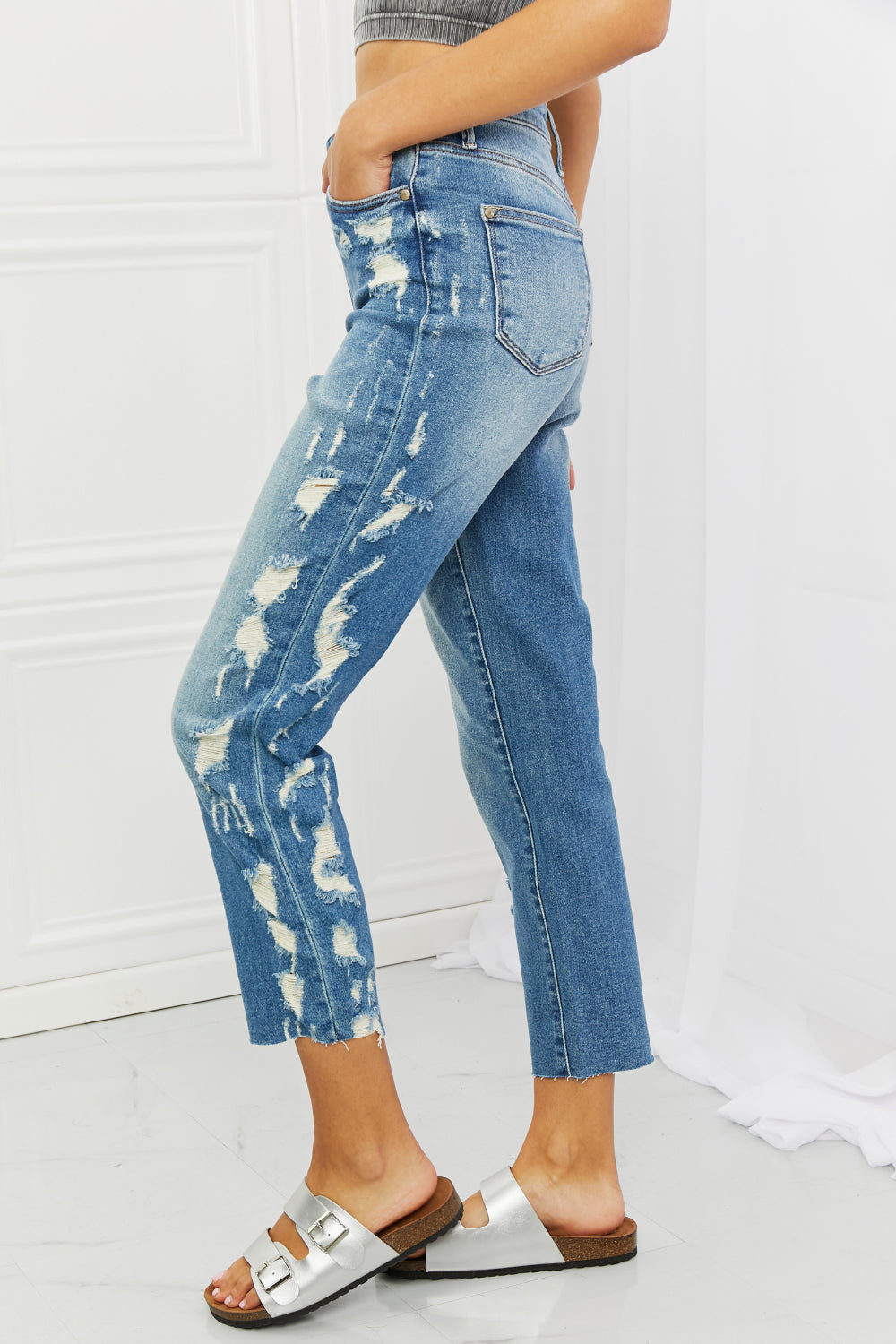 Judy Blue Laila Straight Leg Jeans