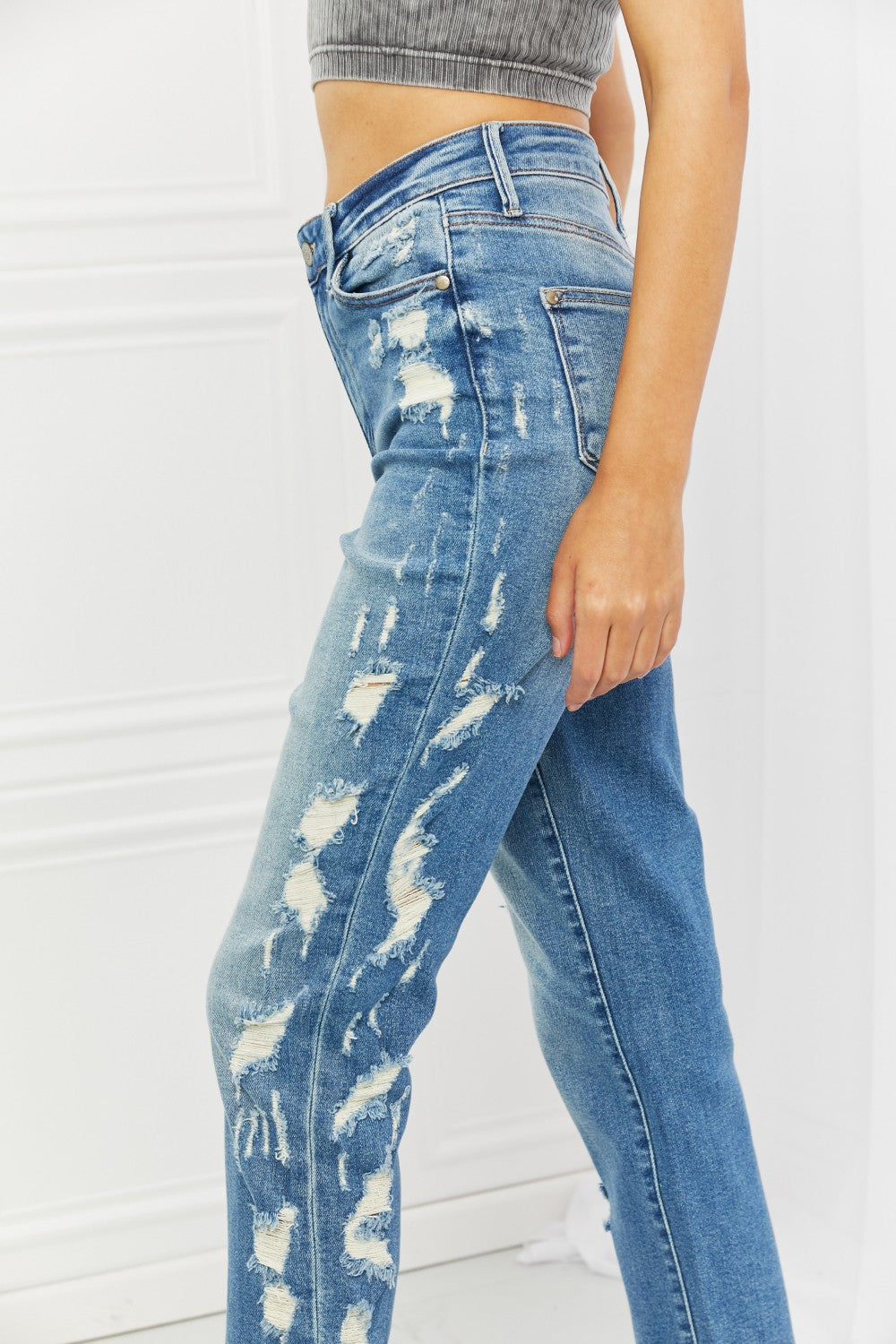 Judy Blue Laila Straight Leg Jeans