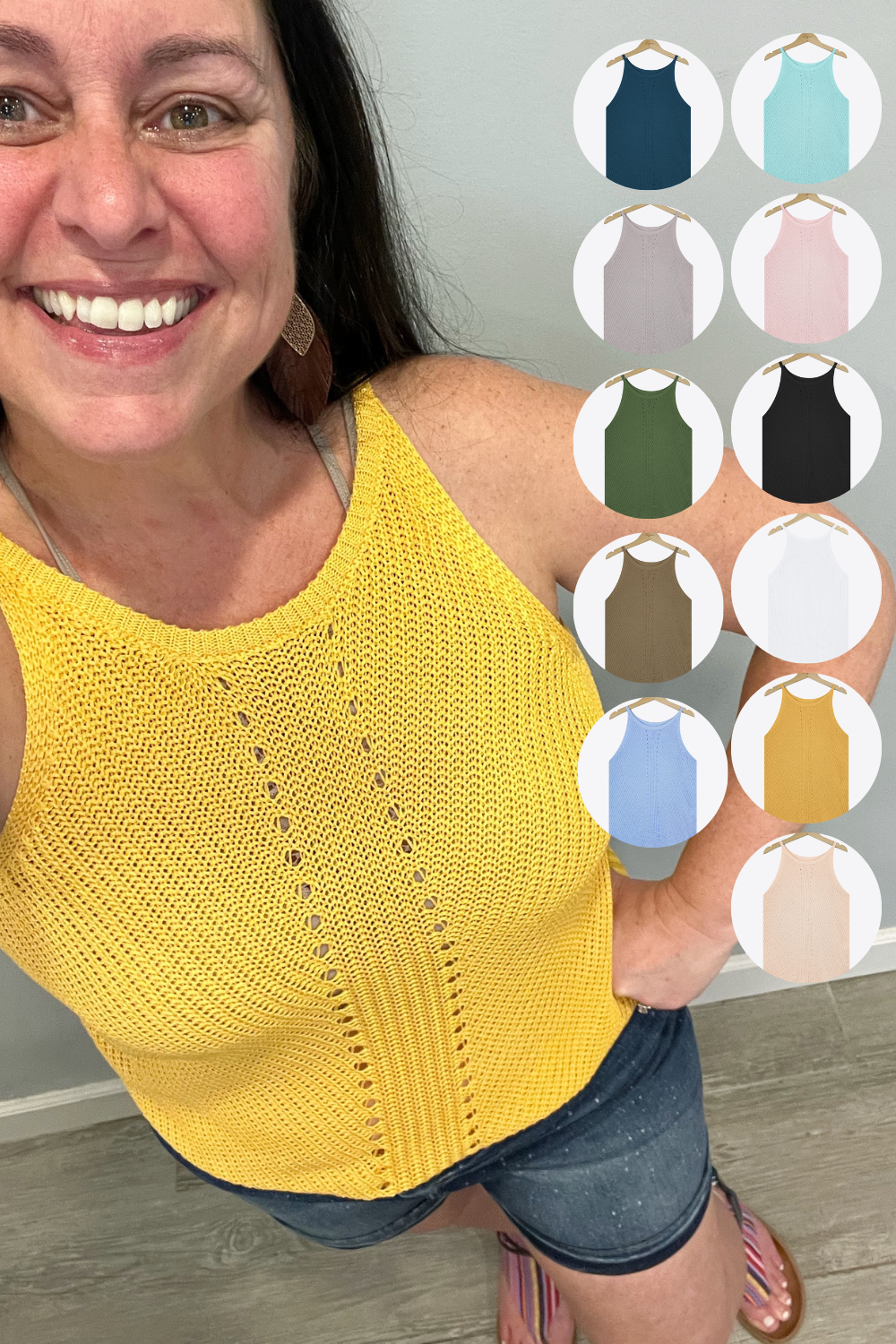 Naomi Knit Tank | 11 colors |