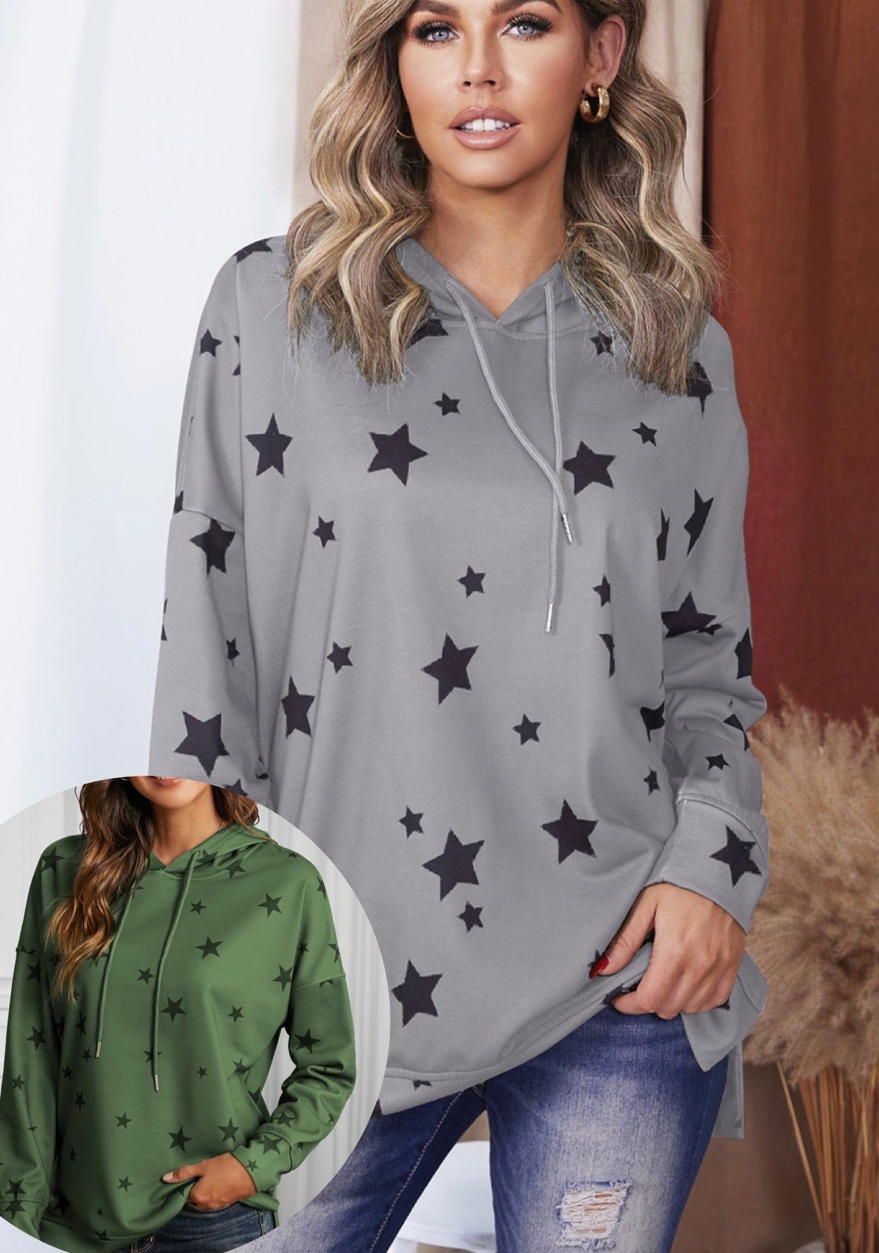 Shooting Star Hoodie | 2 colors |