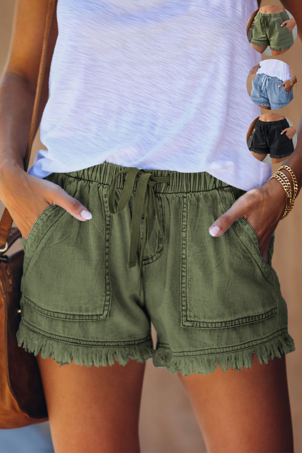 Delray Beach Denim Shorts | 3 colors |
