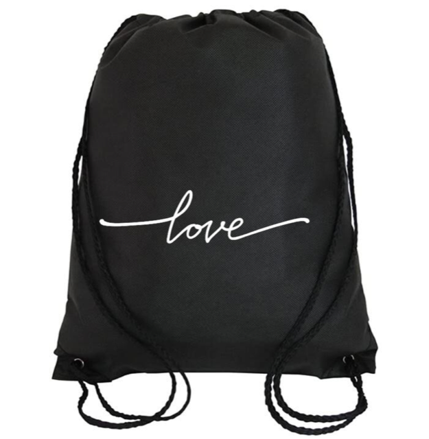 Cinch Bag: Love